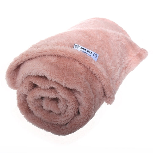 Fluffy Fleece Blanket - Soft & Warm Throw for Dogs & Cats